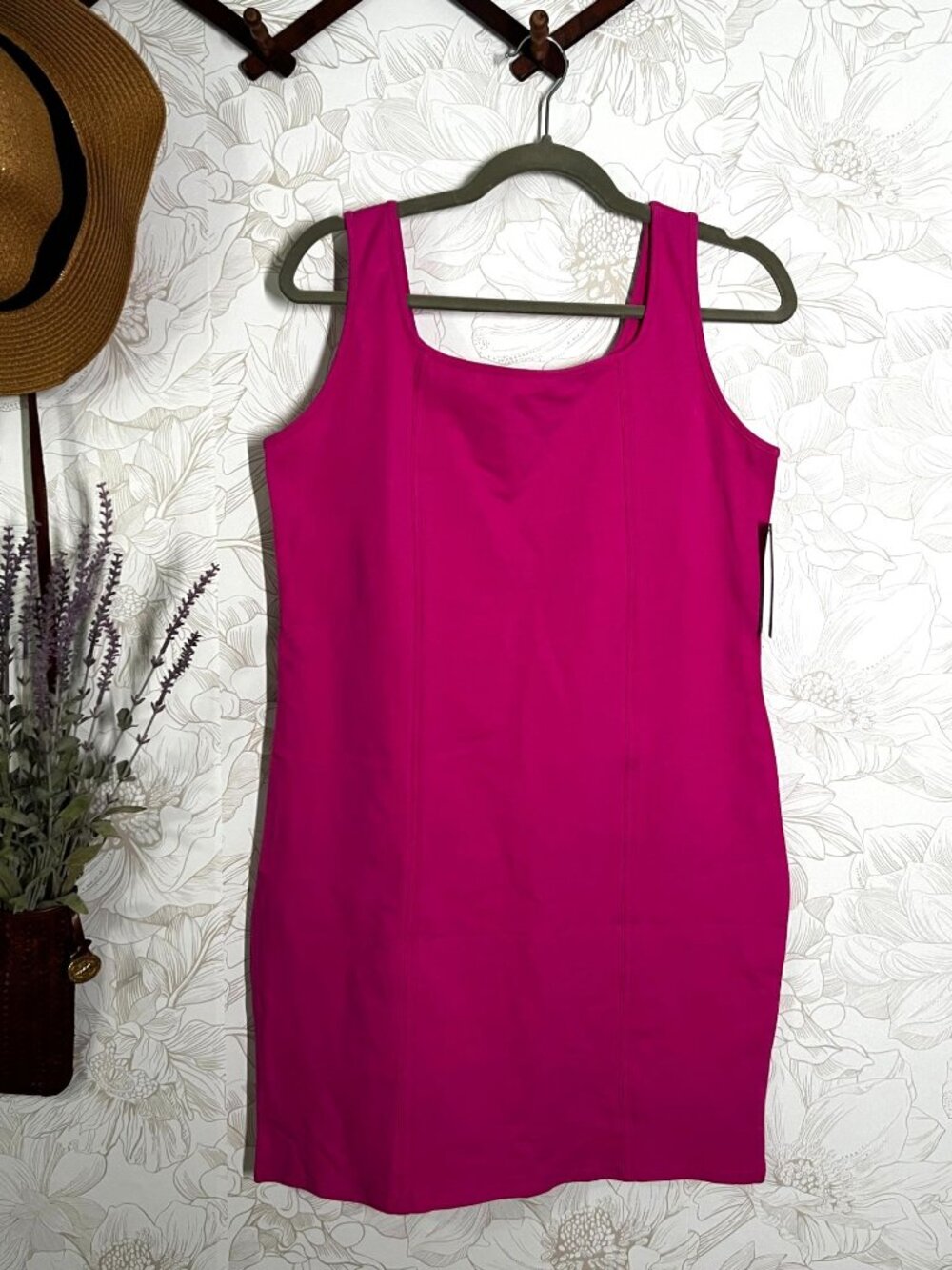 Wild Fable Magenta Sleeveless Bodycon Dress XXL Cotton/Spandex